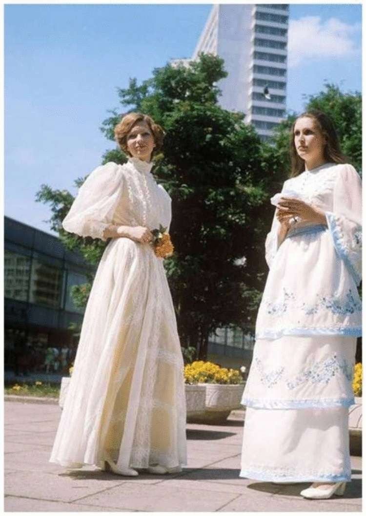 Свадебное платья из СССРА
